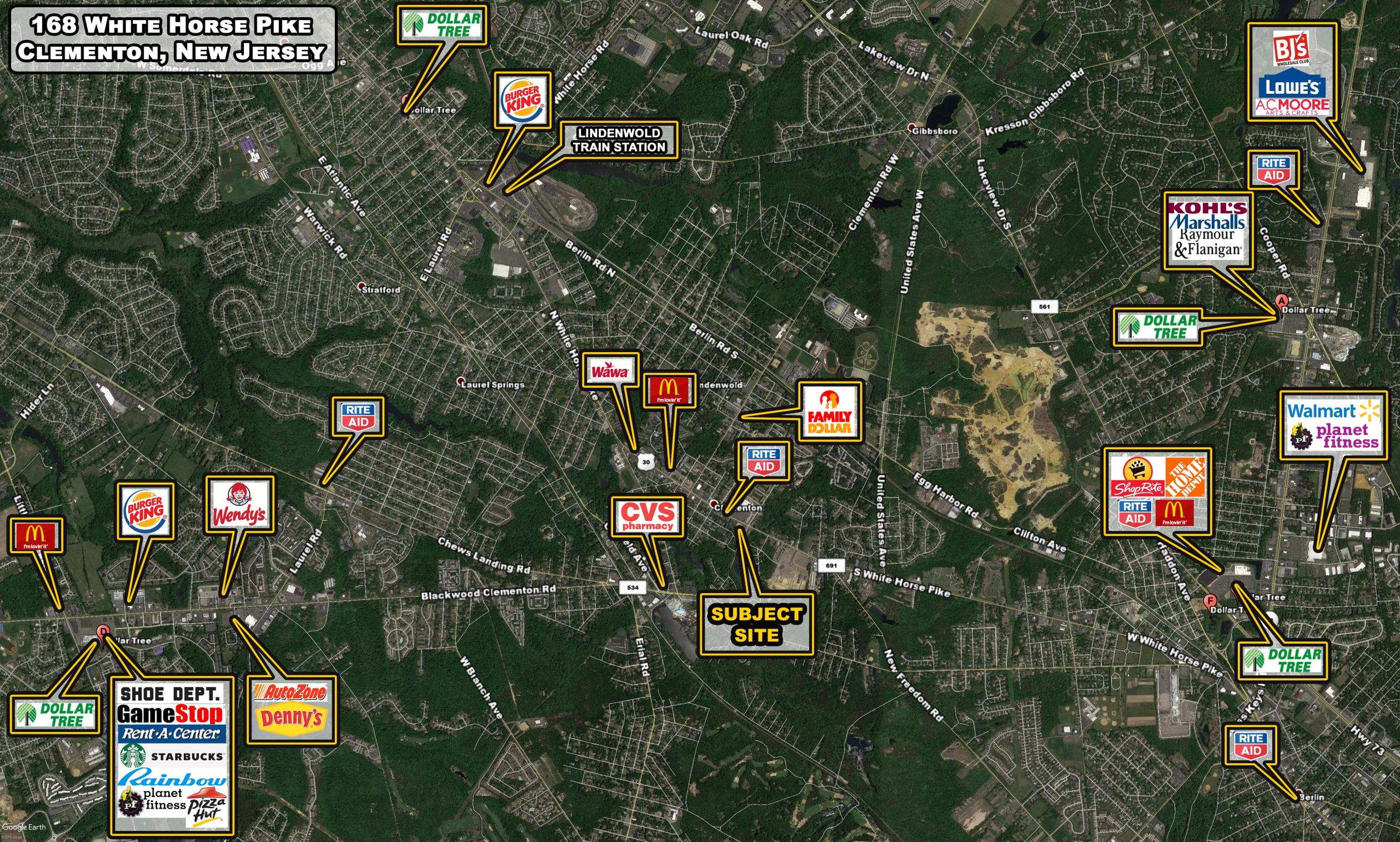 168 WHITE HORSE PIKE CLEMENTON, NEW JERSEY RJ Brunelli & Co Inc.